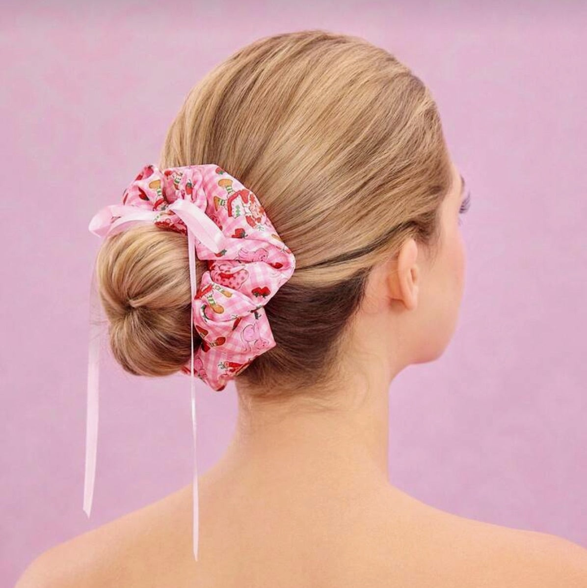 Strawberry Shortcake Scrunchies 🍓