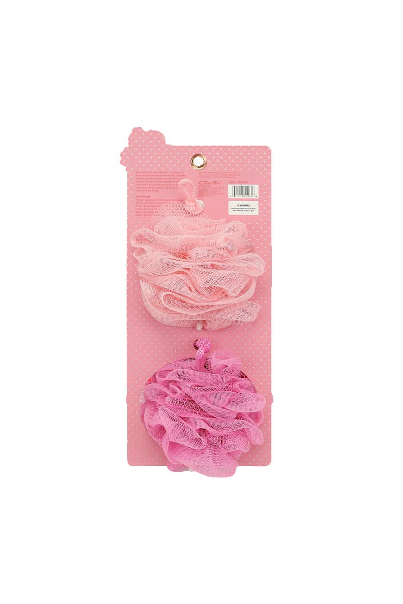 PINEAPPLE Beauty - Celavi SS45962 Strawberry Shortcake Bath Sponge Set - 12