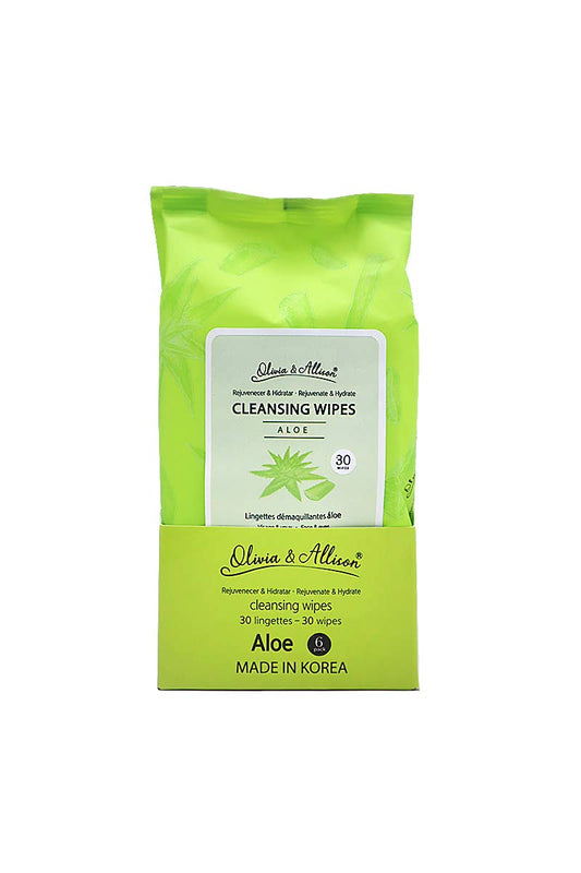 Olivia & Allison - Aloe Cleansing Wipes