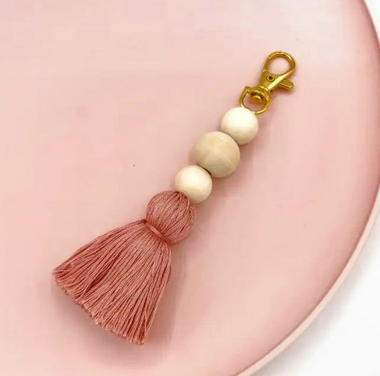 Cute Fresh Colorful Tassel Bag Charm