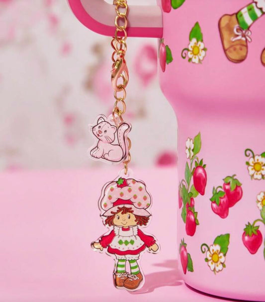 Strawberry Shortcake Tumbler Charms 🍓