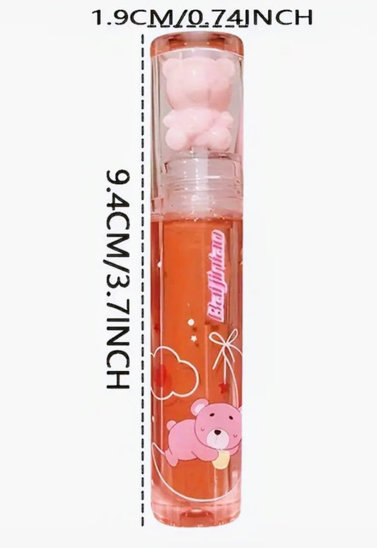 Orange Peel Fresh Twist Lip Glaze – Cute Bear Edition -08