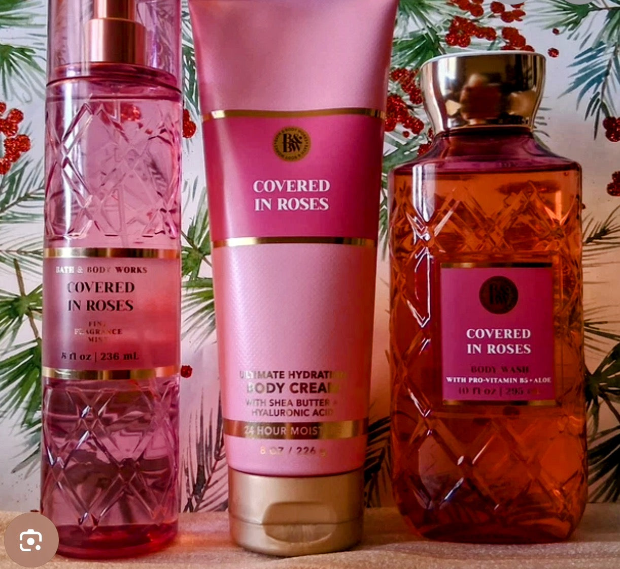 Covered In Roses Body Mist