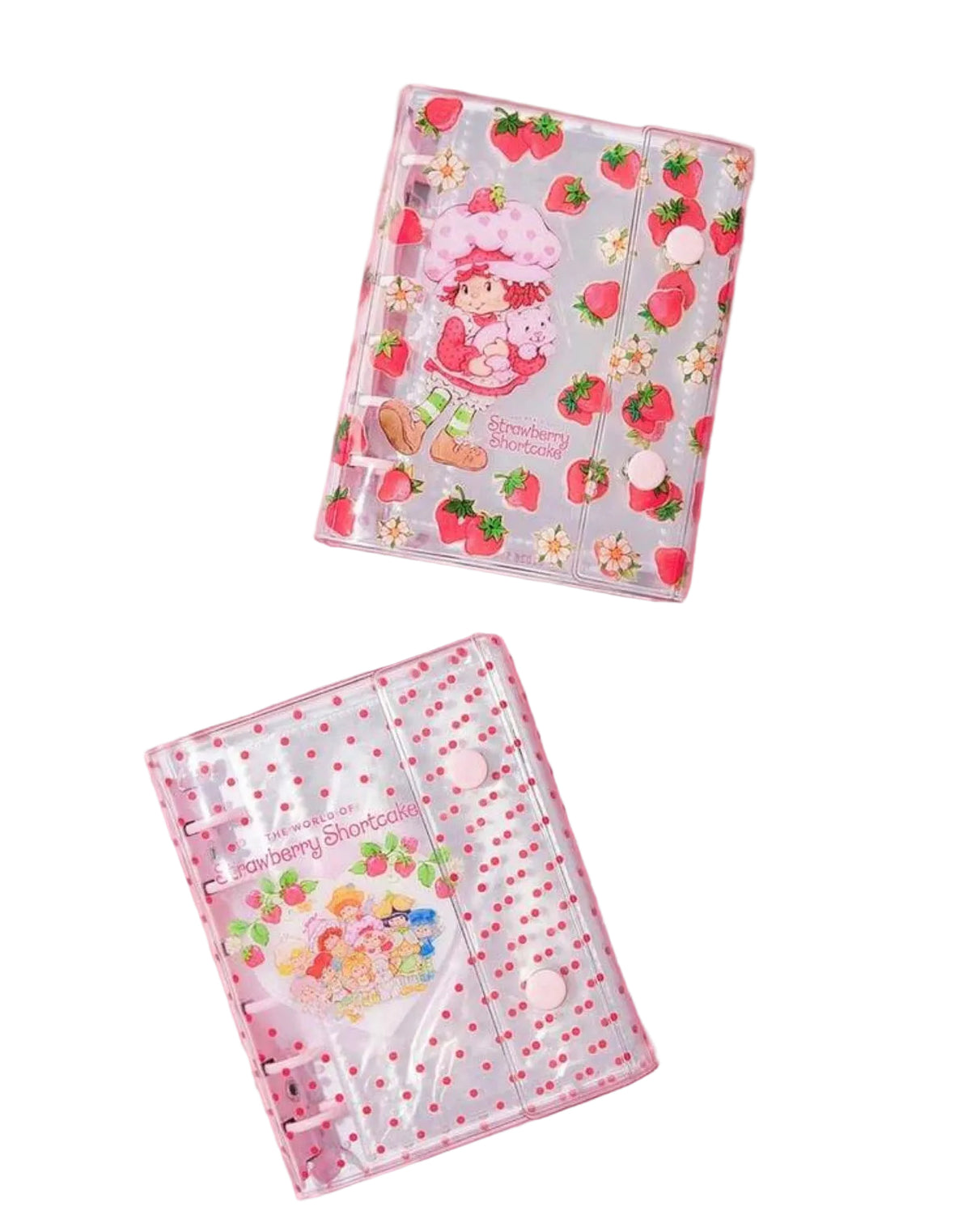 Shortcake Acrylic Loose-Leaf Binder