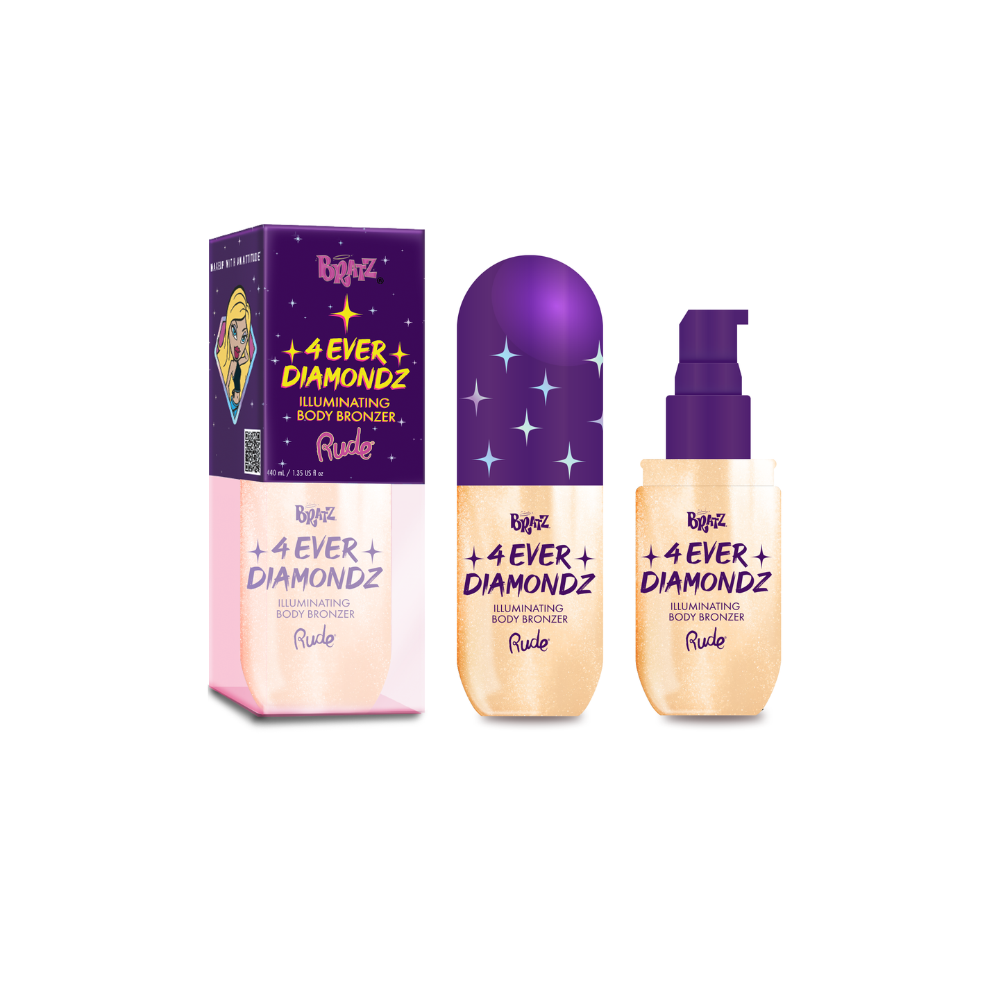 Bratz 4 Ever Diamondz Illuminating Body Bronzer