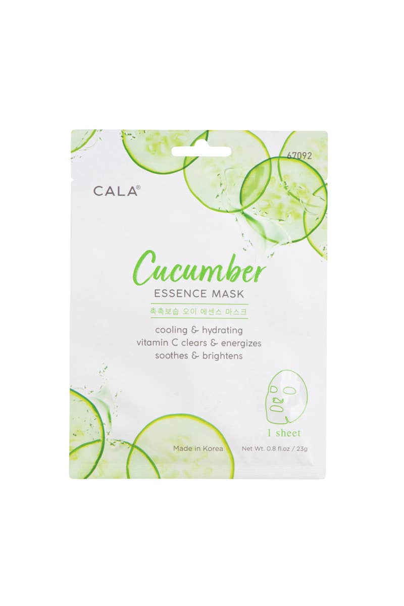 Cucumber Essence Facial Sheet Mask - 1 pcs