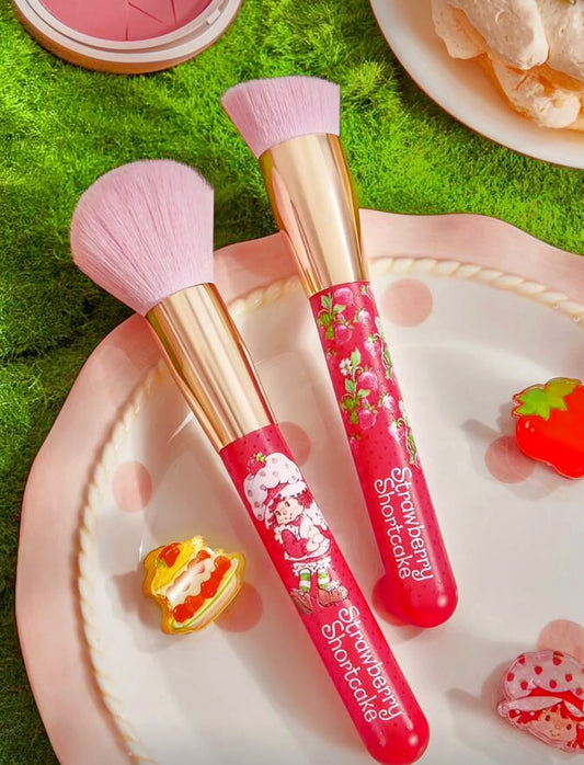 Strawberry Shortcake 2-Piece Pink Makeup Brush Set