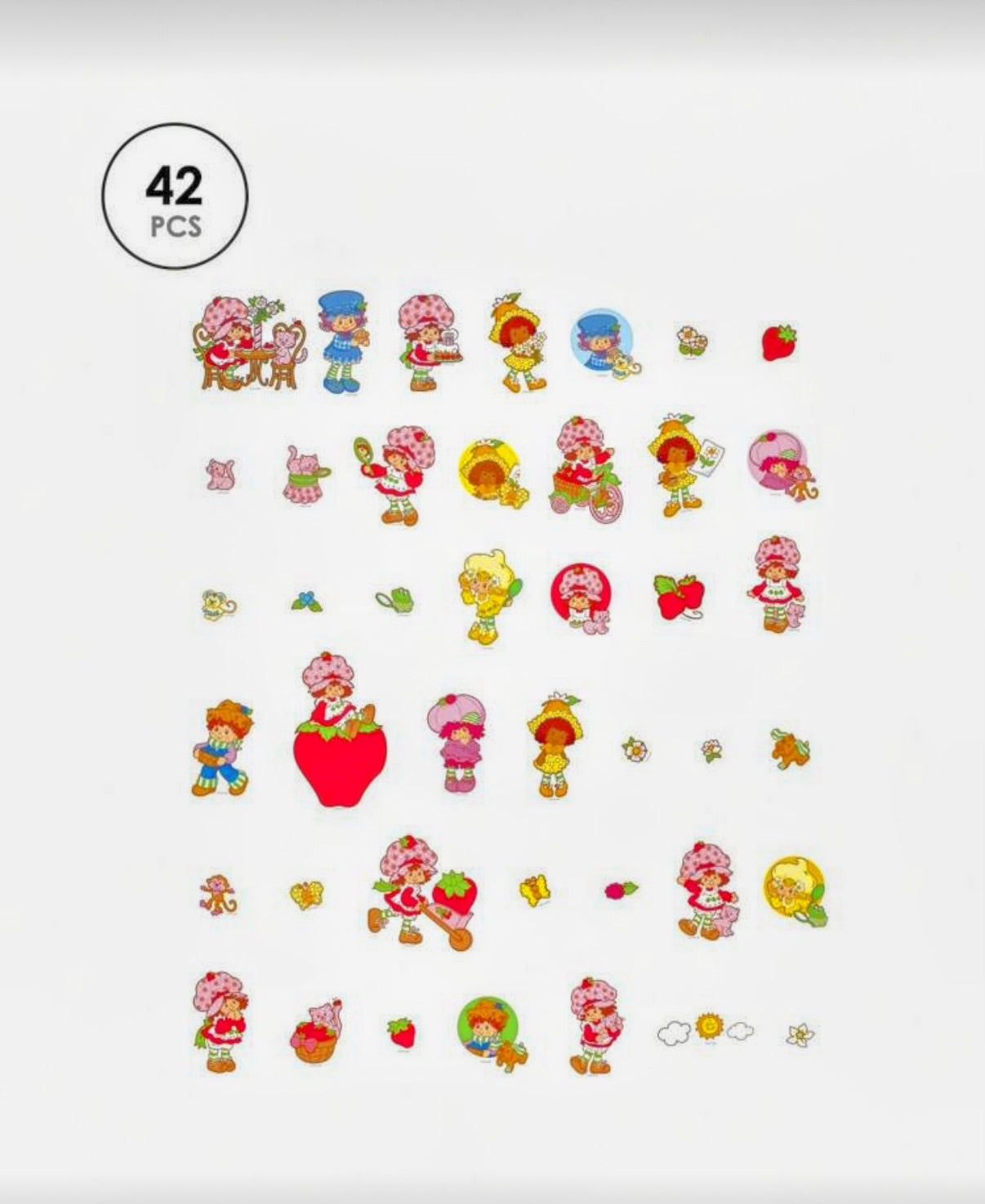 🍓
Strawberry Shortcake 42‑Piece Sticker Pack
