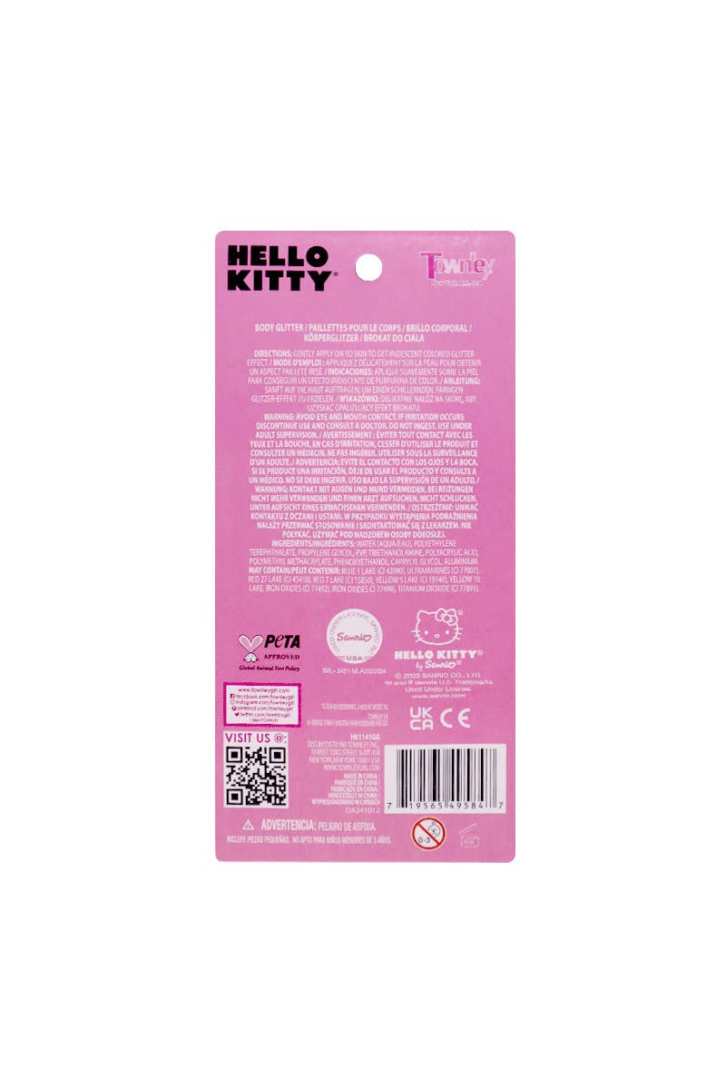 PINEAPPLE Beauty - UPD HK1141GG Hello Kitty 4pc Body Glitter - 12