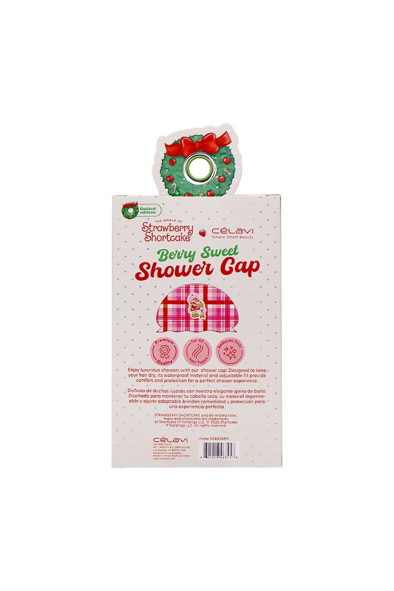 Strawberry Shortcake Berry Shower Cap