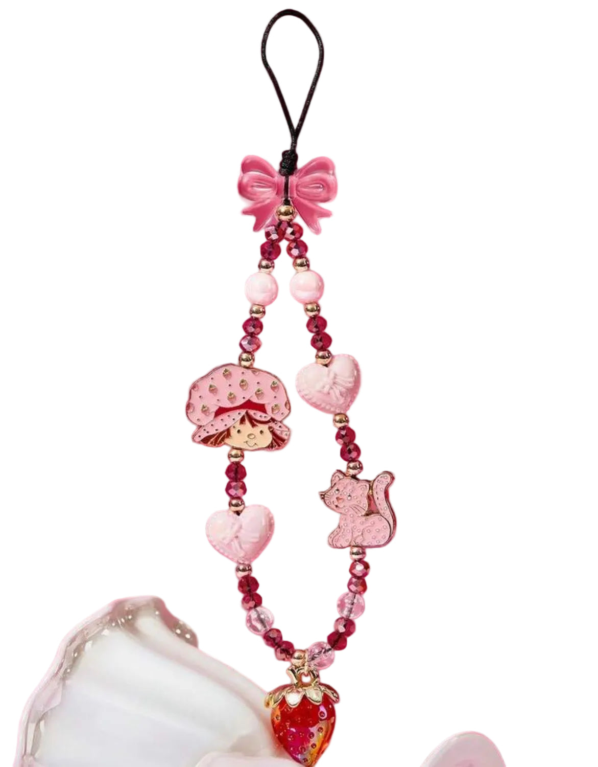 Strawberry Shortcake Phone Charm