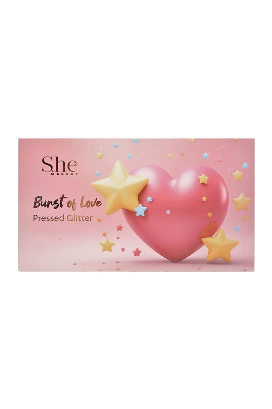 Burst of Love Pressed Glitter Palette