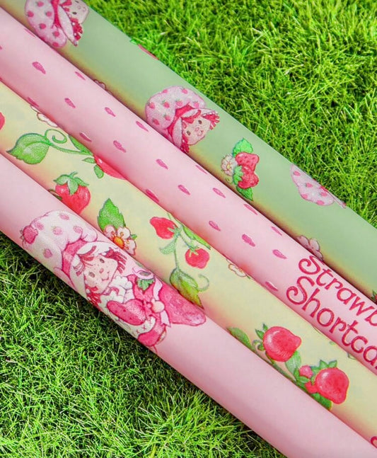 Strawberry Shortcake 4‑Piece Eye Makeup Brush Set