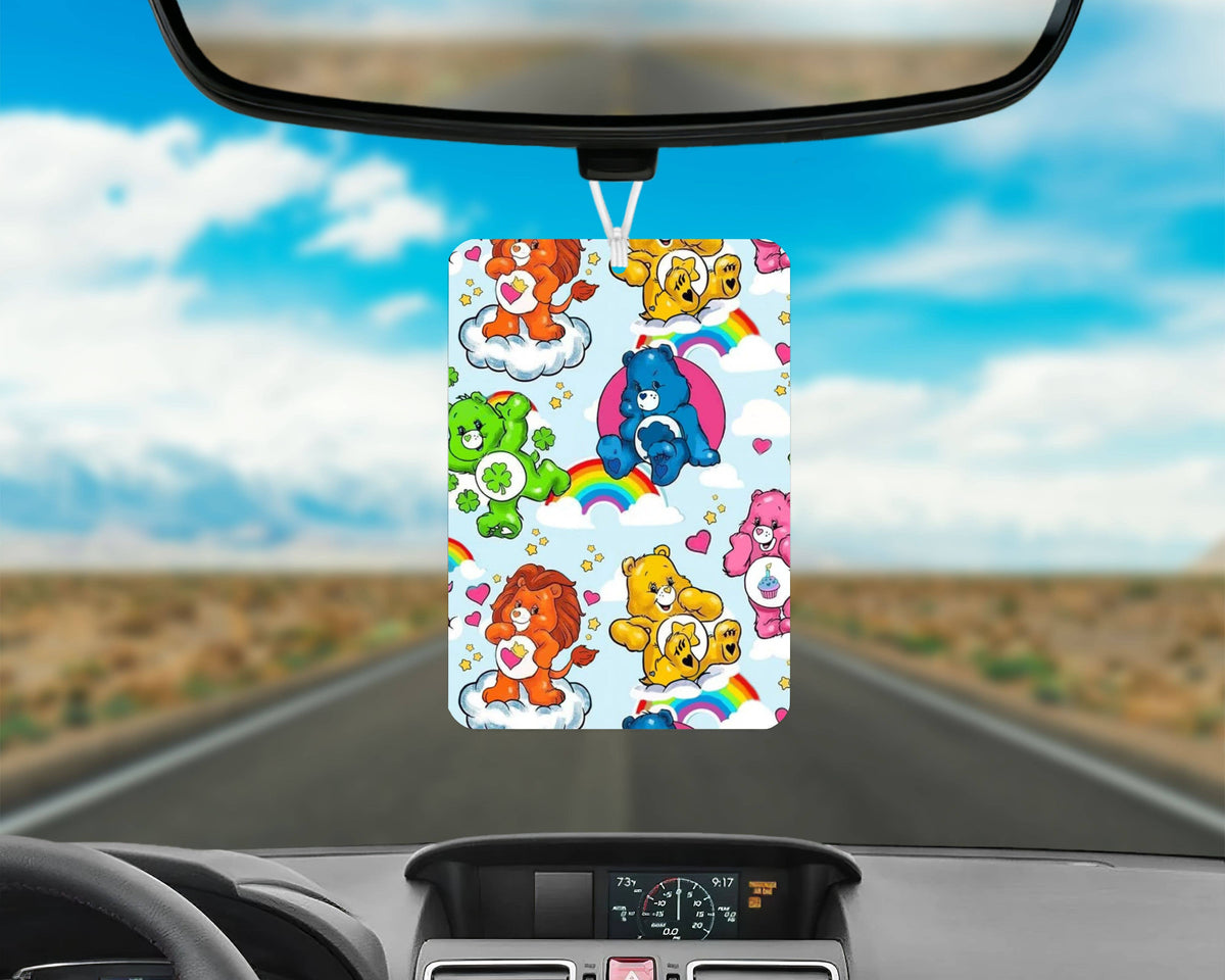 Care Bear Retro Car Freshie with Scent Spray