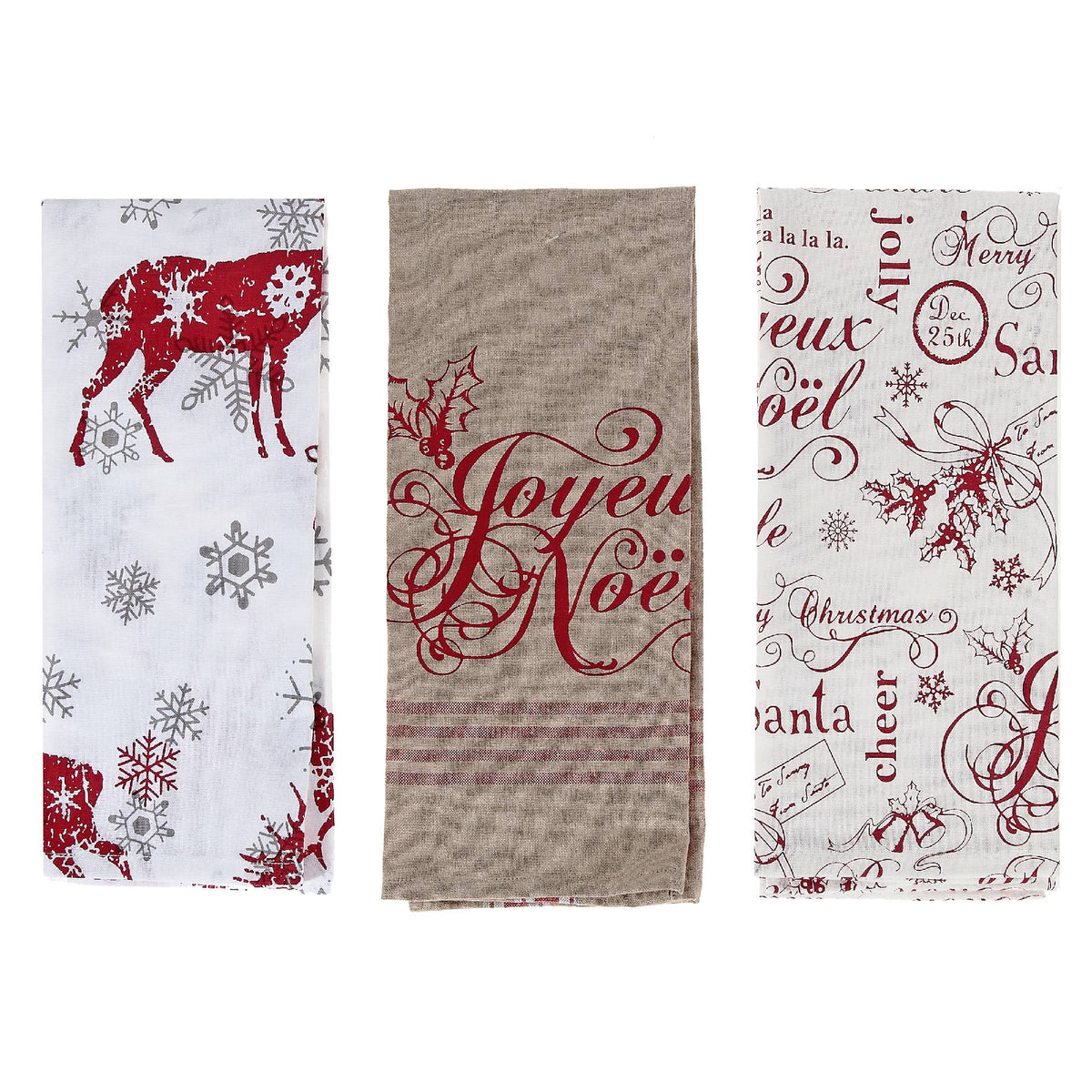 Joyeux Noel Cotton Kitchen Towel