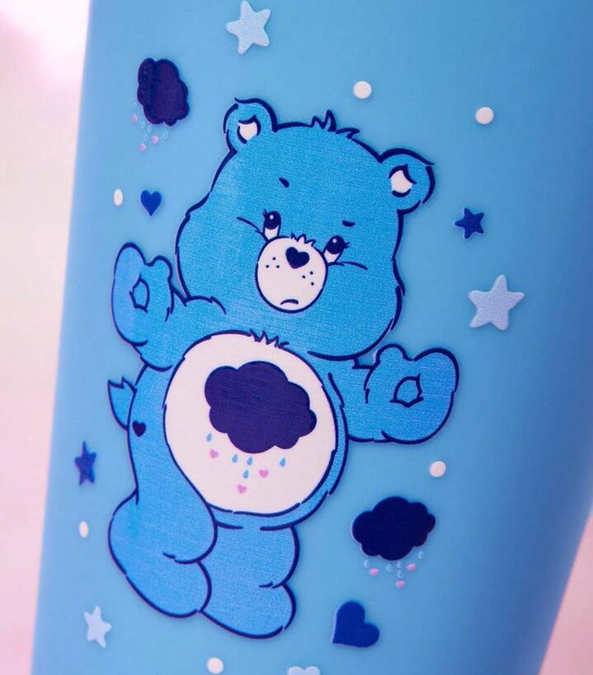 Care Bears Plastic Drinking Cups with Lids & Straws