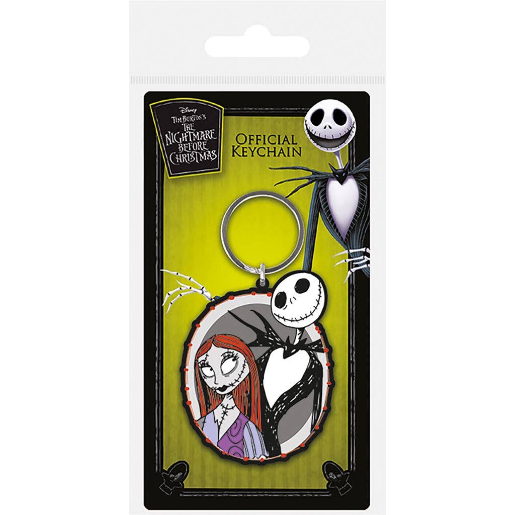 N. Before Christmas Keychain