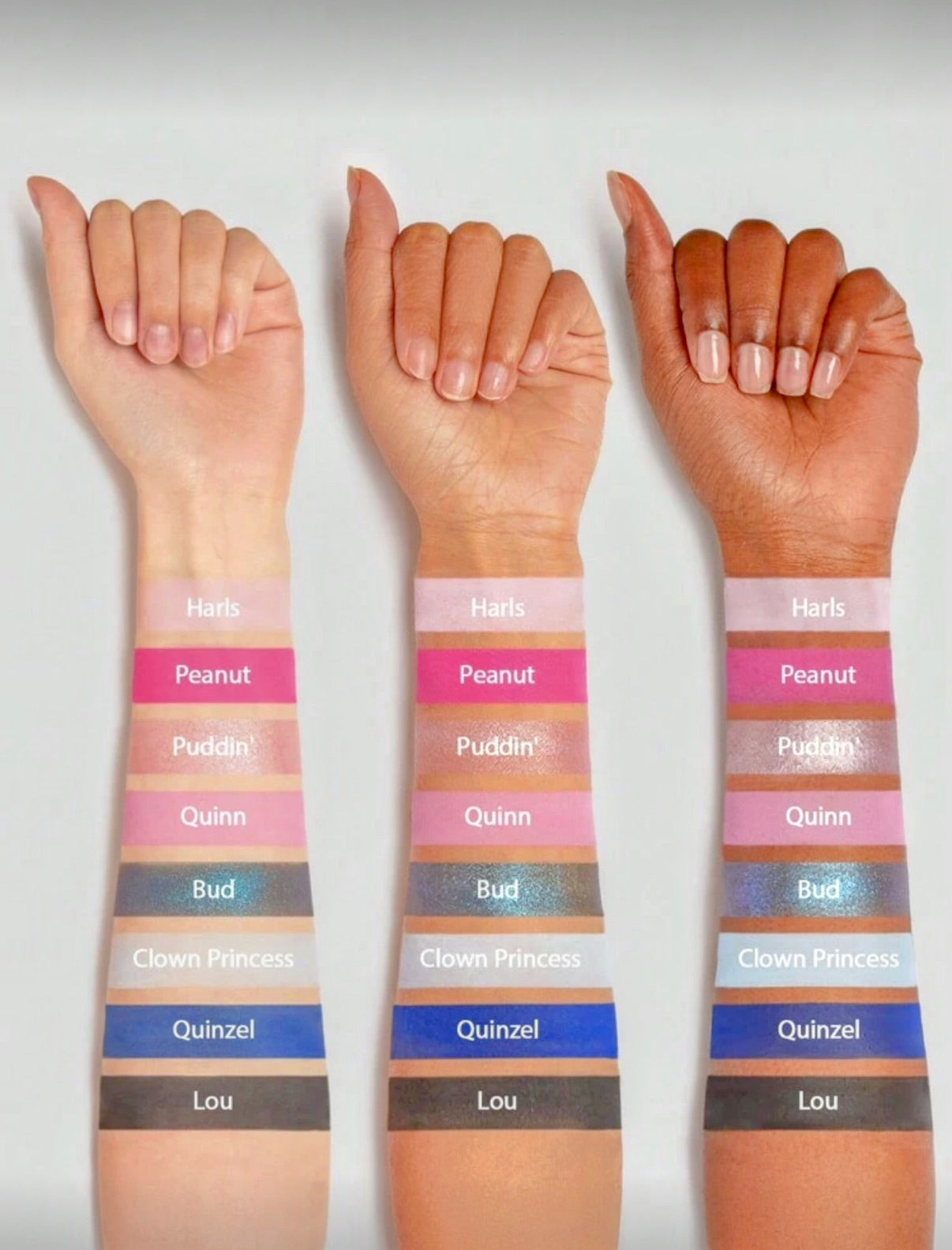 Harley Quinn - Mad Love Color Palette