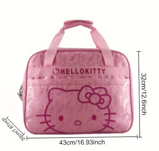 Hello Kitty Pink Travel Duffle Bag