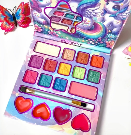 Adorable 17-Colour Cartoon Makeup Palette