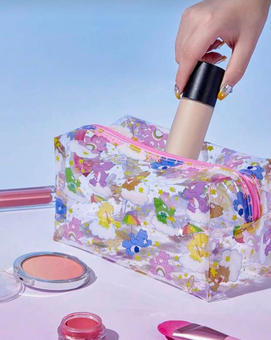 Care Bears Makeup Bag - Clear