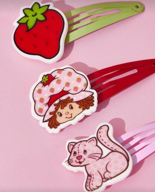 Strawberry Shortcake 6-Piece Hair Barrette Set