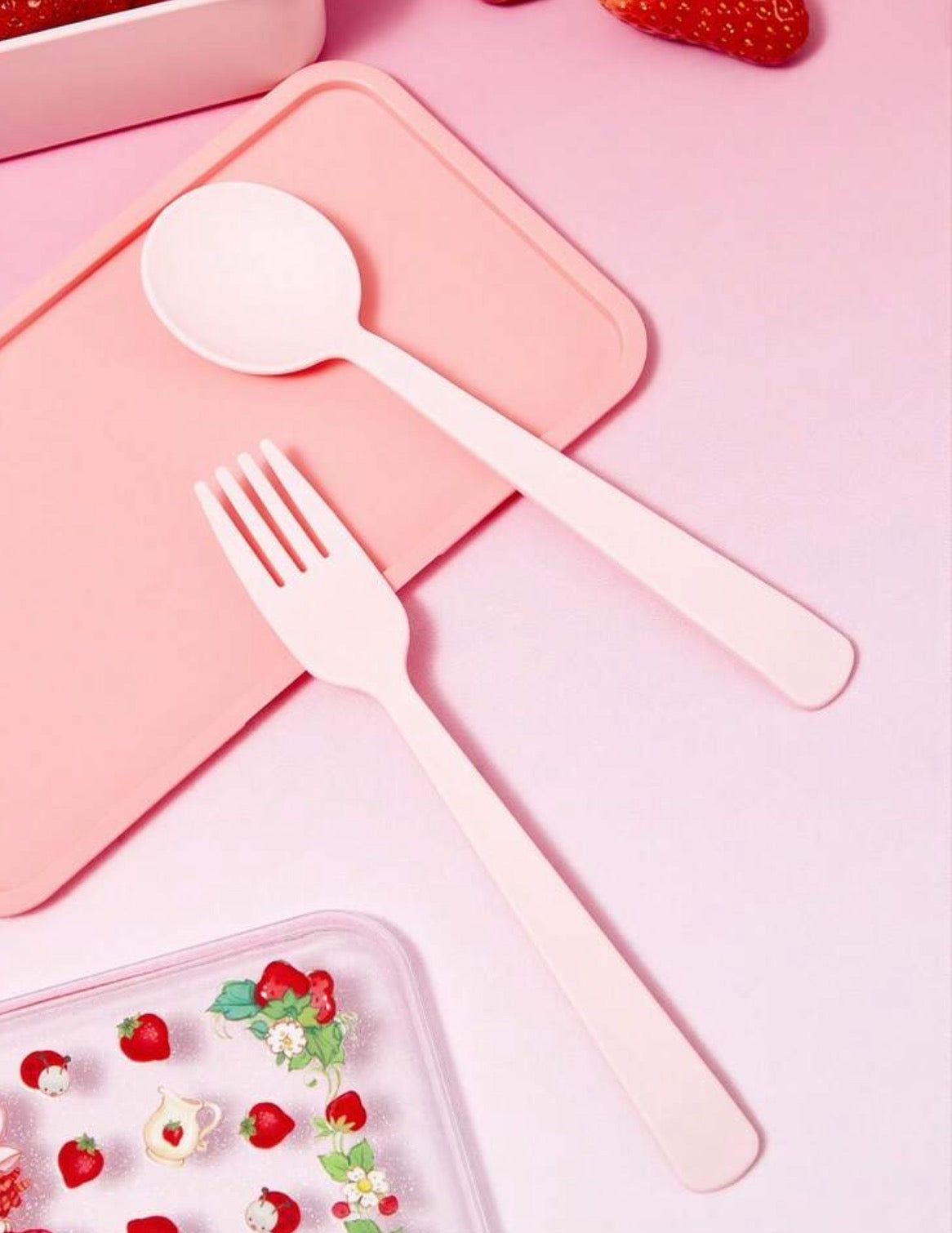 Strawberry Shortcake Pink Bento Box