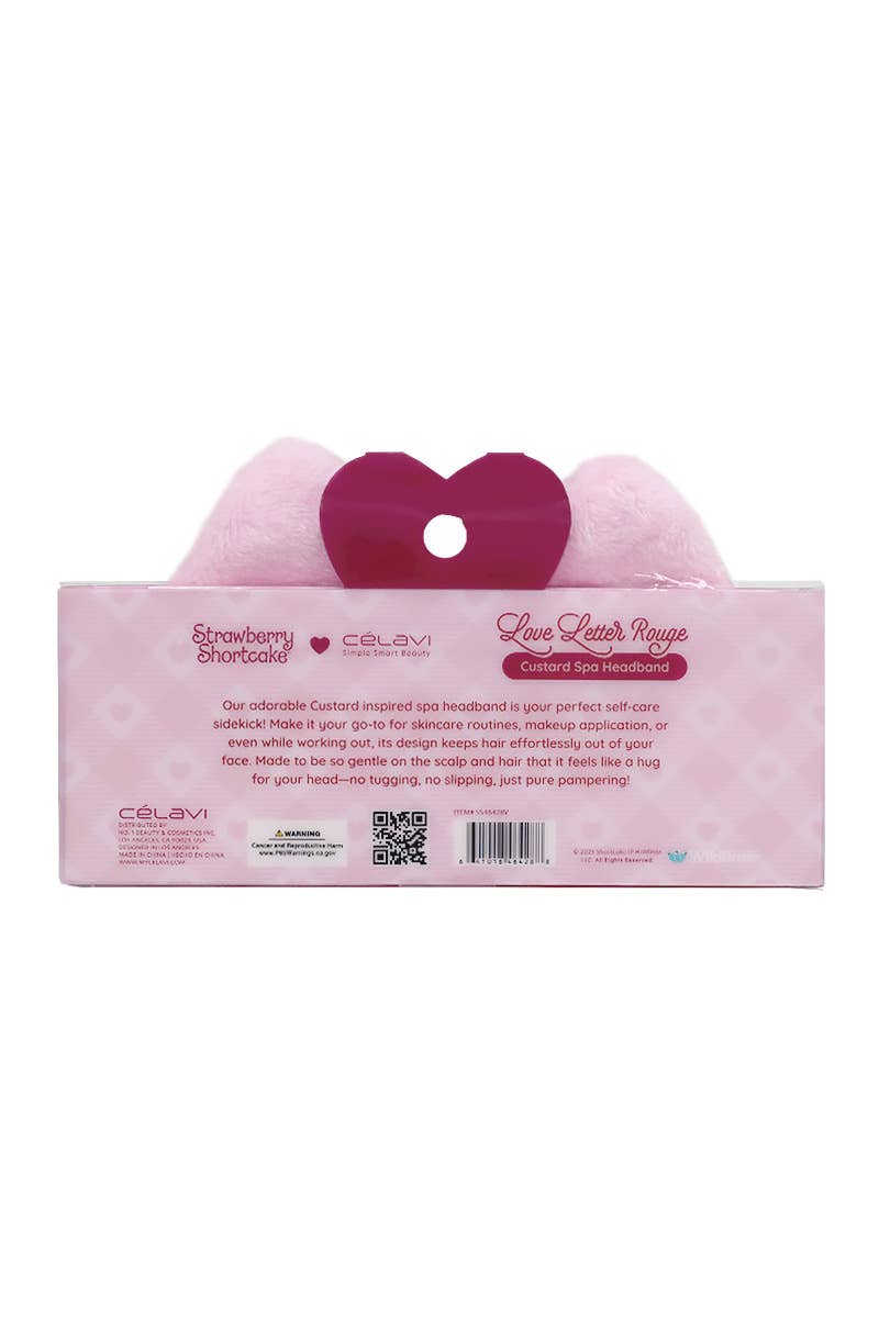 Strawberry Shortcake Spa Headband