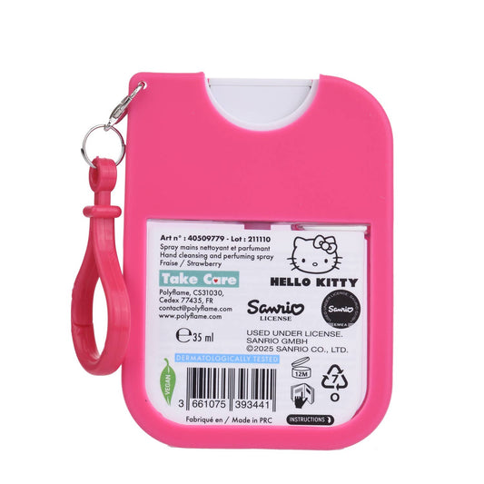 Hello Kitty Strawberry Scented Hand Cleaning Spray - 35ml