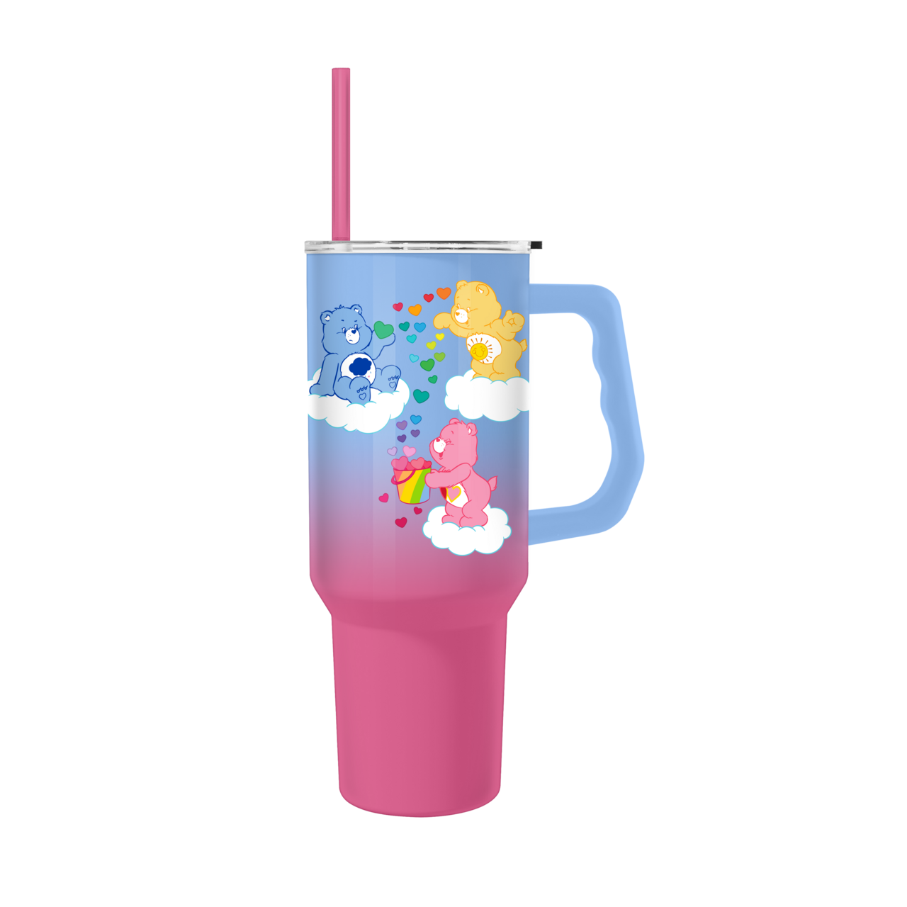 Care Bears Sun Shower Ombre 40oz Stainless Steel Tumbler