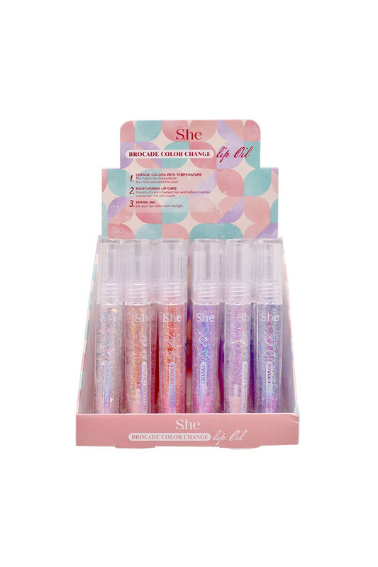 SHE - Brocade Color Change Lip Oil