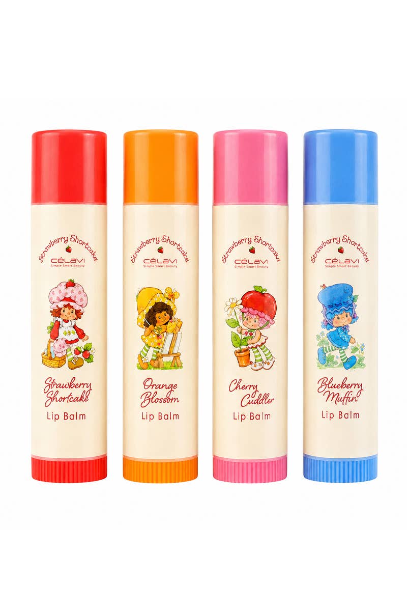 Shortcake 4 Piece Lip Balm Set