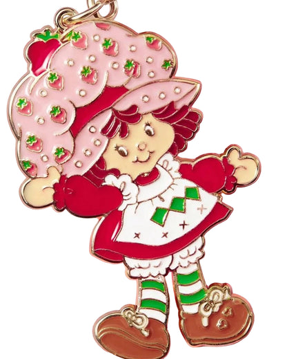 Shortcake Rhinestone Bag Charm & Keychain 🍓