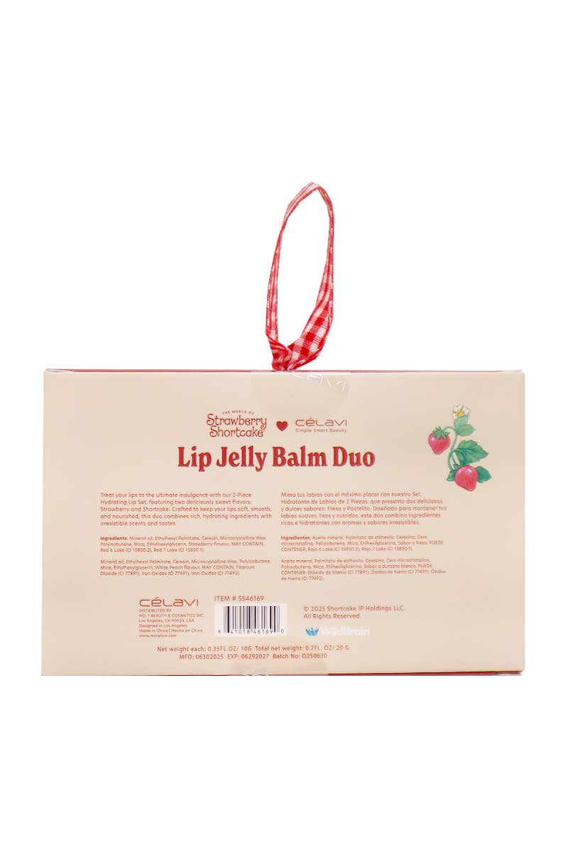 bulk Strawberry Shortcake Lip Jelly Balm Duo (Copy)