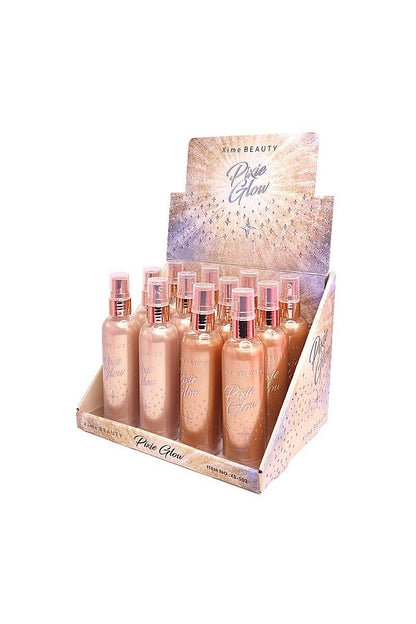Pixie Glow Gold Body Shimmer Spray
