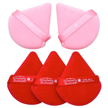 Strawberry Shortcake Berry Sweet 5 pcs Powder Puff Set