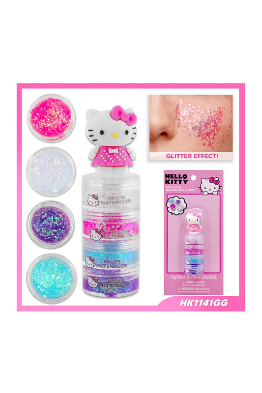 PINEAPPLE Beauty - UPD HK1141GG Hello Kitty 4pc Body Glitter - 12