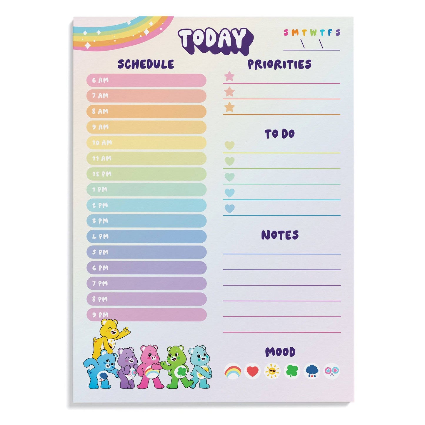 Pipsticks - Care Bears Planner Notepad
