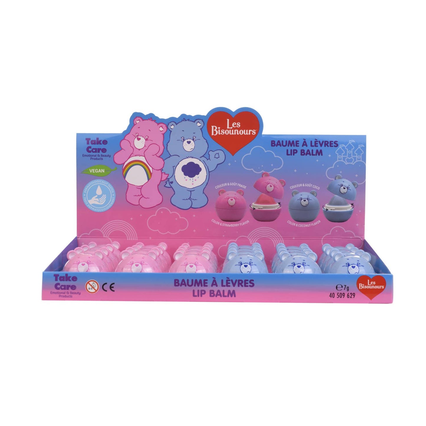 Care Bears Lip Balm - Strawberry and Coconut