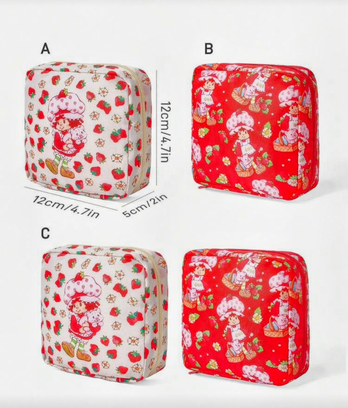 Strawberry Shortcake Feminine Bag