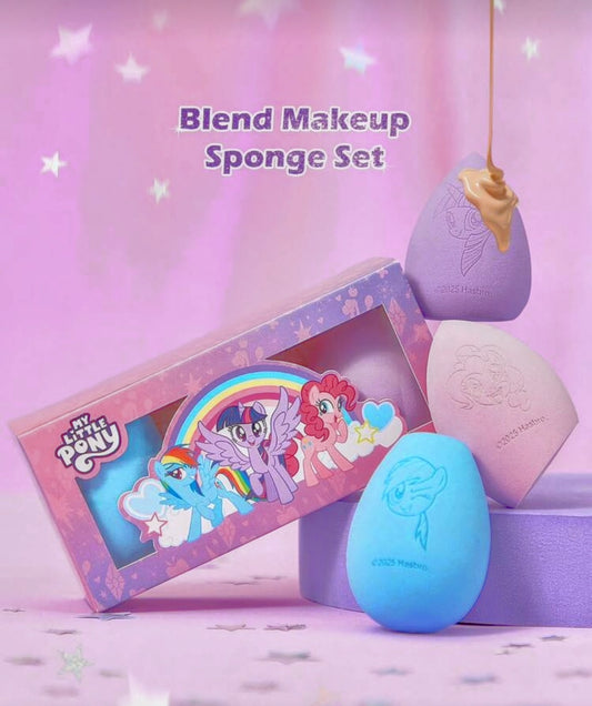 My Little Pony 3-Piece Makeup Blender Sponge Set