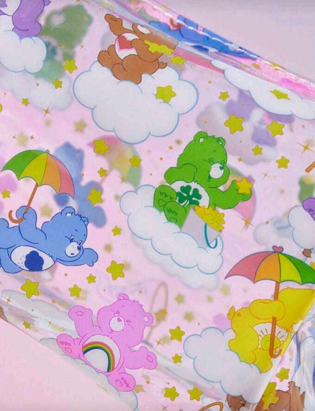 Care Bears Makeup Bag - Clear
