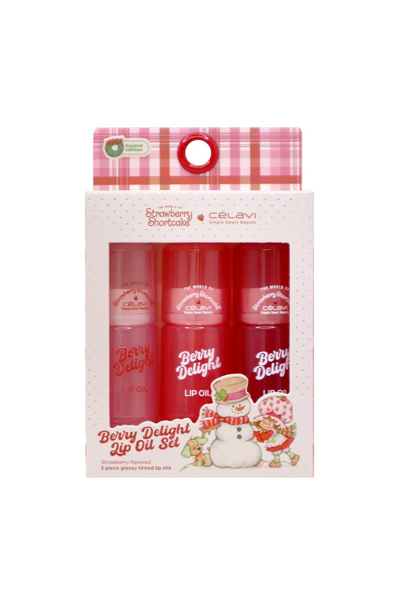 Strawberry Shortcake 3pc Berry Lip Oil
