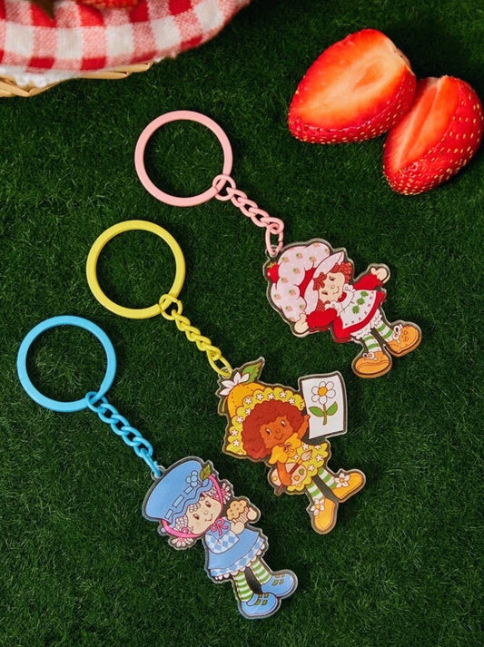 Strawberry Shortcake Keychain