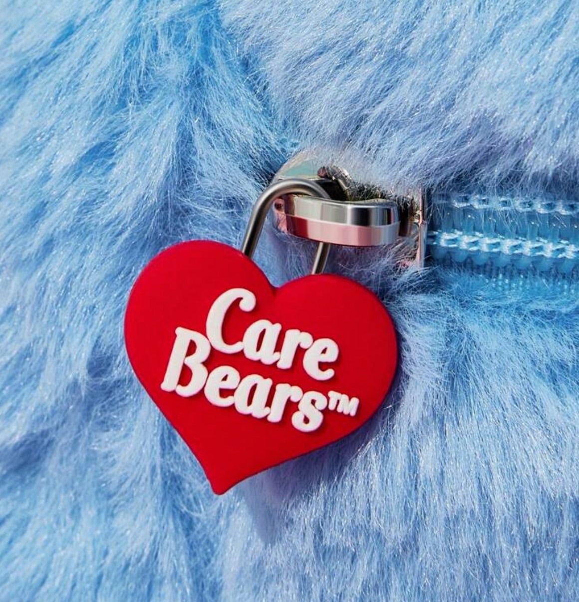 Care Bears Fuzzy Makeup Bag