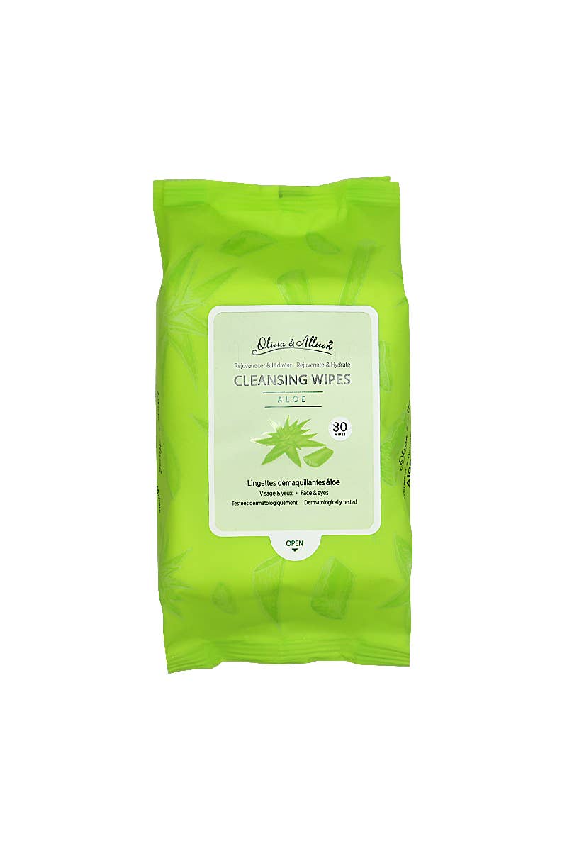 Olivia & Allison - Aloe Cleansing Wipes