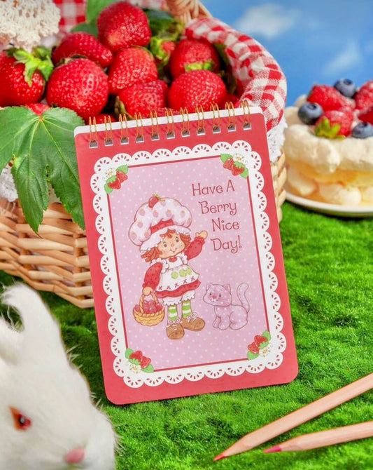 Strawberry shortcake notepad