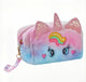 Plush Unicorn Makeup Bag