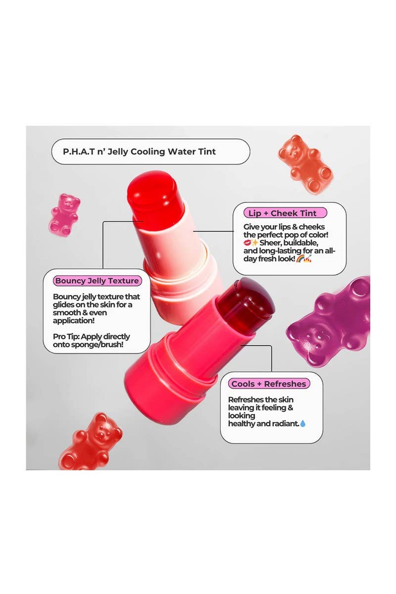 Italia Deluxe PHAT n Jelly Lip + Cheek Tint
