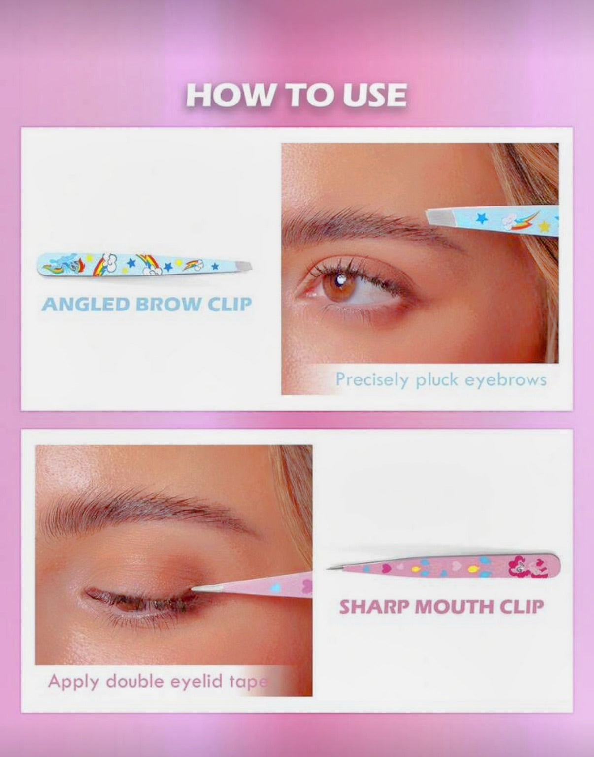 My Little Pony Stainless Steel Eyebrow Tweezer